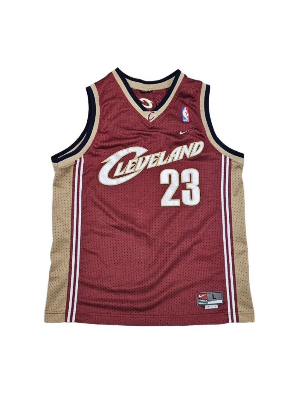 LeBron James Cavaliers #23 Nike Team Jersey Youth L +2 Red